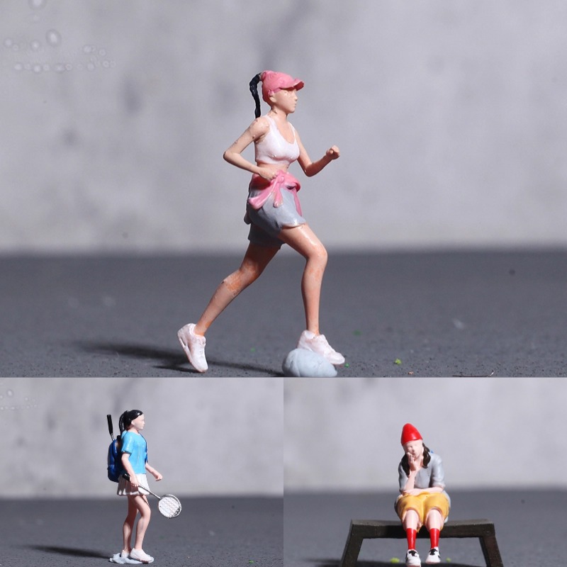 Badminton Foto - Figura en miniatura a escala 1:64,