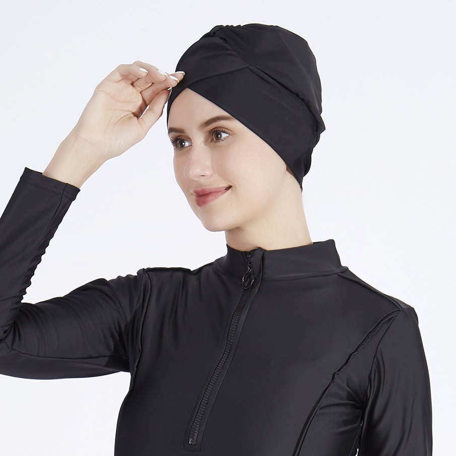 Badminton Indonesia - Turbante instantáneo musulmán liso para Mujer,