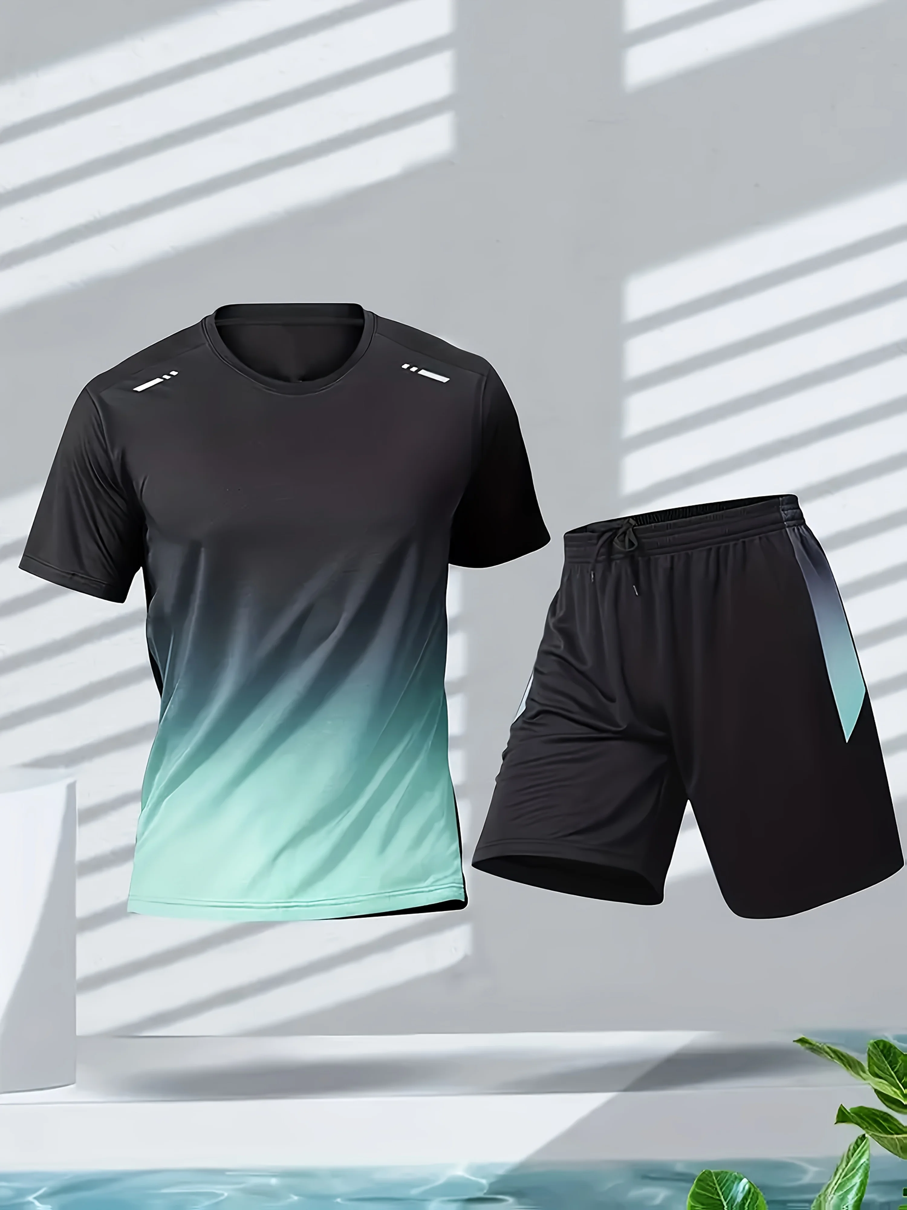 Badminton Center - Ropa deportiva para hombre, mangas cortas