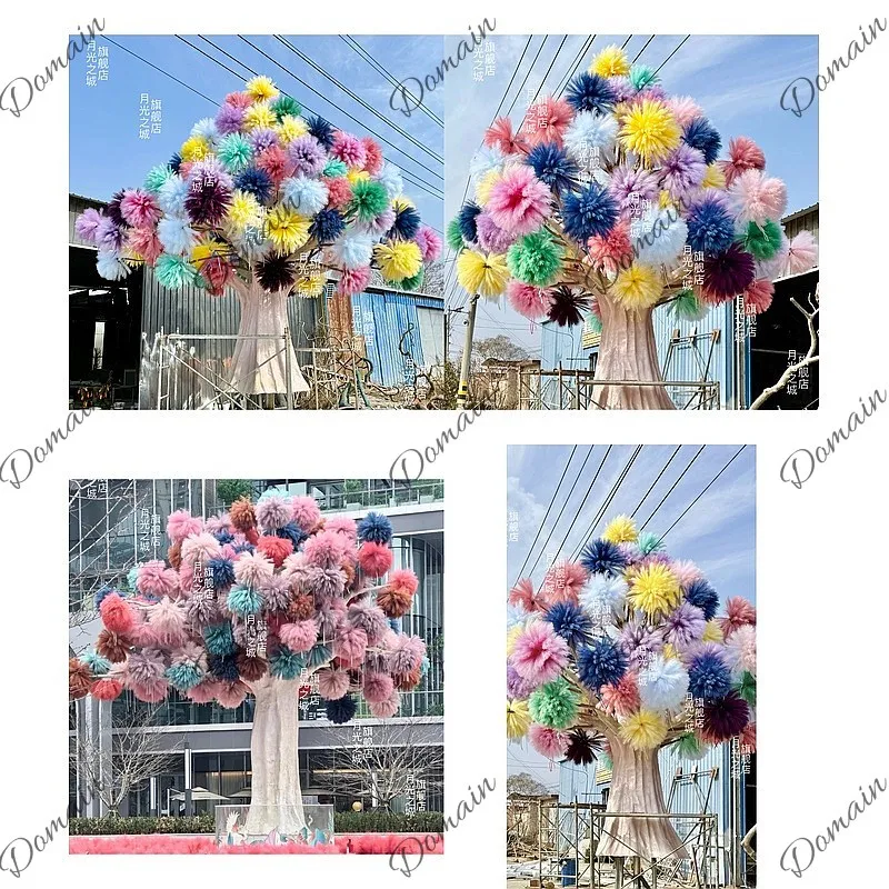 Badminton Photo - Vc Árboles Artificiales Decorados con Cañas
