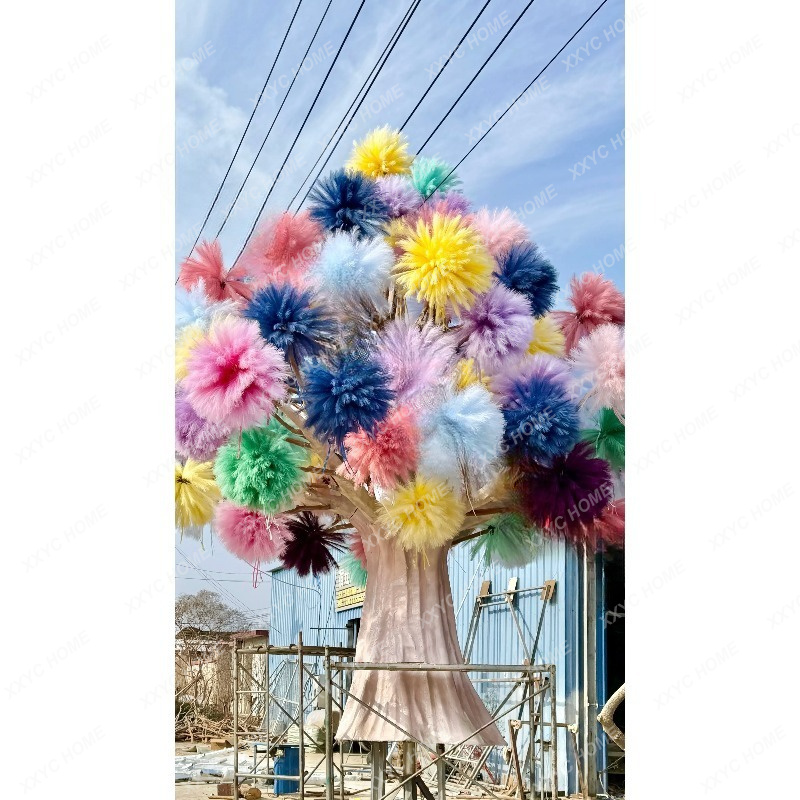 Badminton Photo - XX Árboles Artificiales Decorados con Cañas