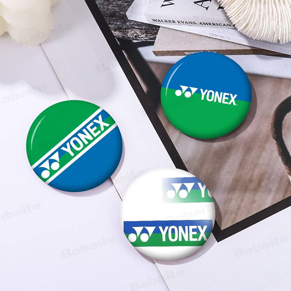 Badminton Foto - Broches para fotos de bádminton Y-Yonex,