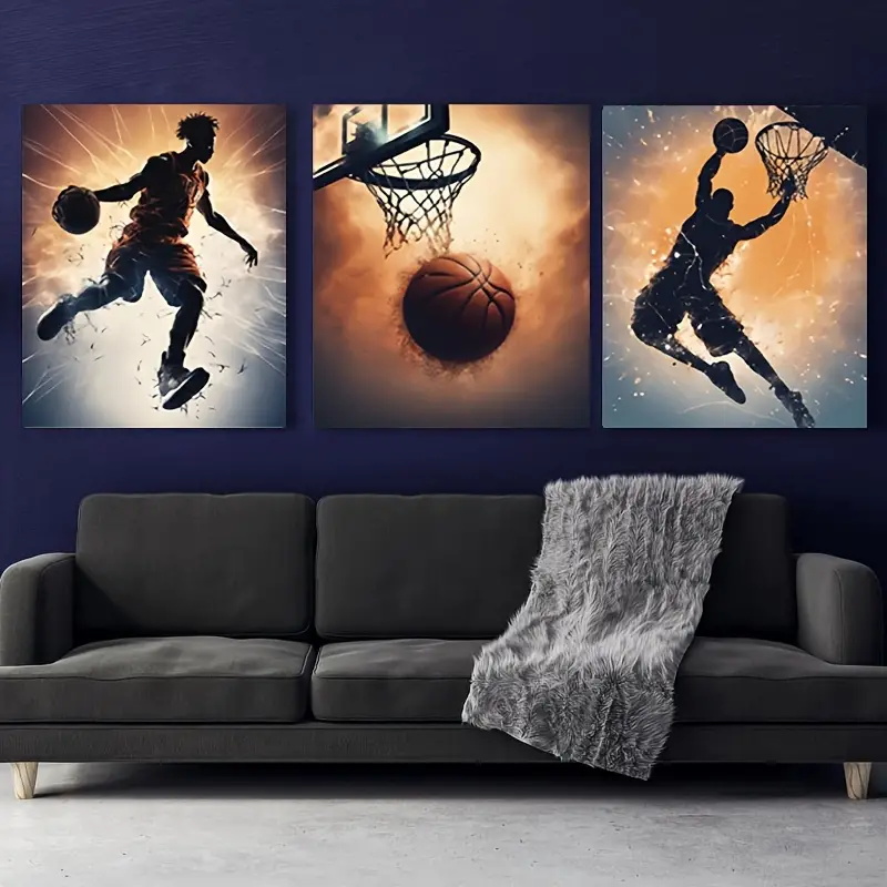 Badminton Zone - Póster impreso en lienzo para pared