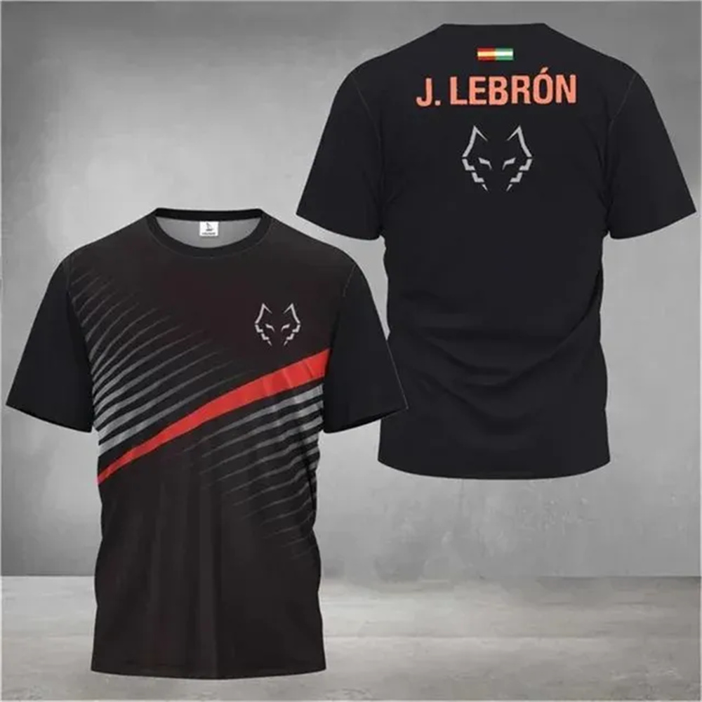 Badminton Rank - Camiseta deportiva con estampado de doble