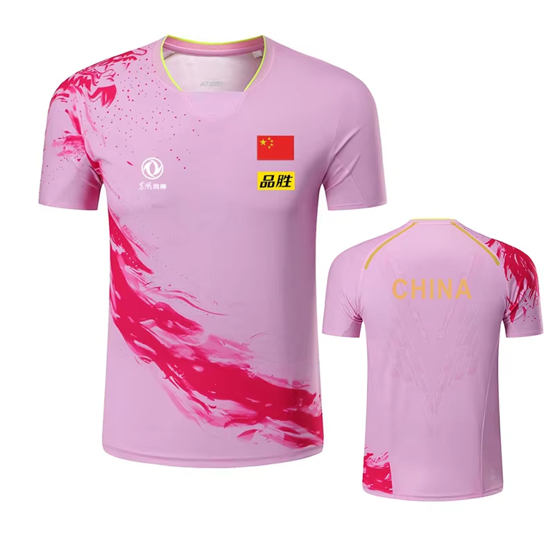 Camiseta con estampado de teni - Badminton China reseña y precio