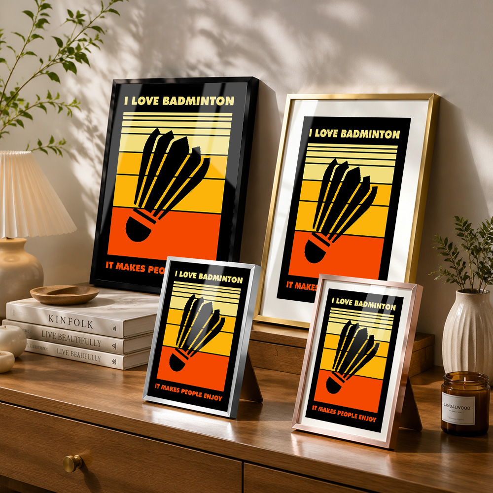 Póster Metálico de Bádminton c - Badminton Photo reseña y precio