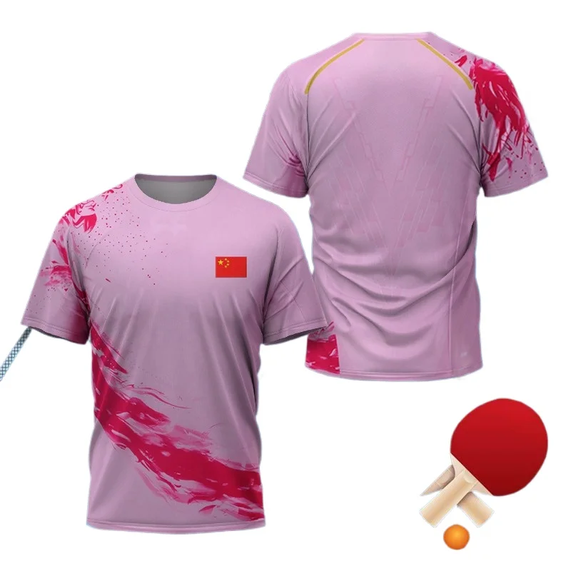 Camiseta con gráfico de tenis  - Badminton China reseña y precio