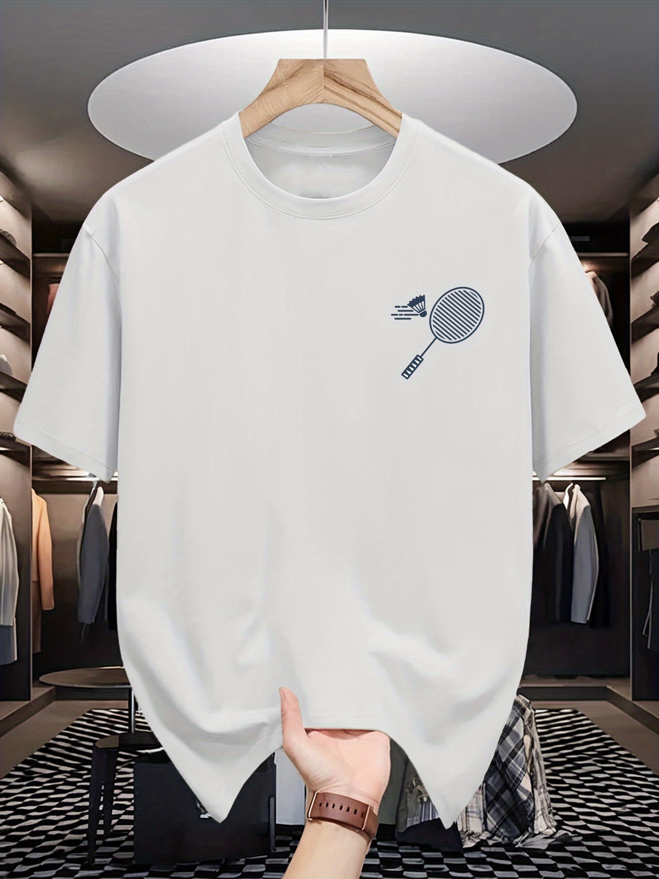 Camiseta de Cuello Redondo par - Badminton China reseña y precio